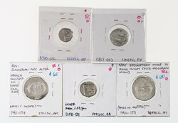 Small Group of Ancient Greek Silver issues., Includes: Istros. Drachm ...