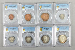 Ireland. Saorstat (Free State). PCGS-graded 1928 Proof Set., Farthing ...