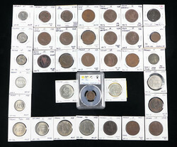 Ireland. British rule-Republic. Lot., Includes: Farthing, 1806. PCGS ...