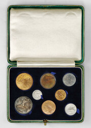 1928 Ireland Free State Original (8) Coin Proof Set w/ COA & OGP, ...