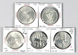 Israel. Lot of Silver Commemoratives and general issues., Silver, ...