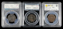 New Brunswick and Newfoundland. Trio of PCGS-graded Large Cents., New ...