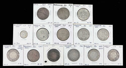 Newfoundland. Victoria-George V. Group of Silver 50 Cents., 1874. ...