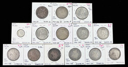 Newfoundland. Victoria-George V. Group of Silver 50 Cents., 1874. ...