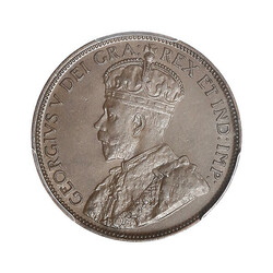 Newfoundland. George V (1910-1936). Cent, 1917 C (KM-16) PCGS MS63 BN ...