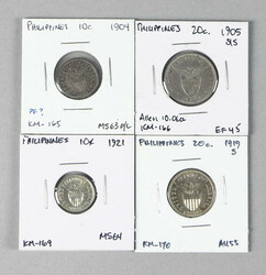 Philippines. U.S. Administration. Large Assortment of Silver Minors., ...