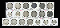 Philippines. U.S. Administration. Lot of Silver Pesos, 1907-1947 S., ...