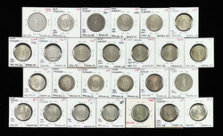 Philippines. U.S. Administration. Lot of Silver 50 Centavos, ...