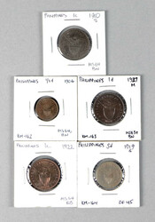 Philippines. U.S. Administration. Large Assortment of AE Minors., 1/2 ...