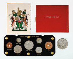 Rhodesia and Nyasaland. Elizabeth II (1952-1964). 7-pc 1955 Proof Set ...