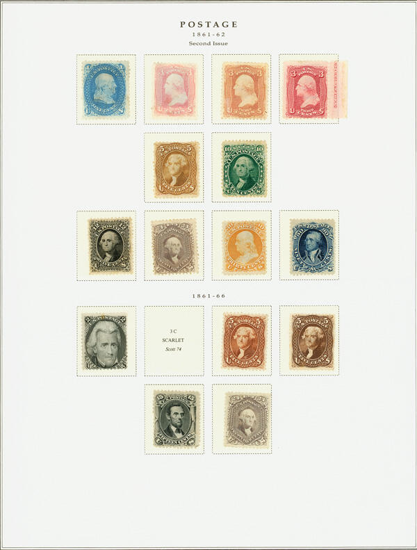 Mint Collection with Approximately $350,000 Scott Catalog value ...