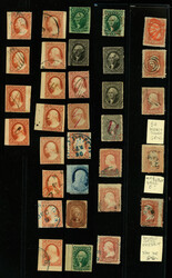 Classic Used U.S. Holding, 1851-1920, highlights include a variety of ...