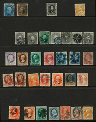 Classic Used U.S. Holding, 1851-1920, highlights include a variety of ...