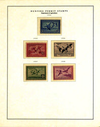 Essentially Complete Federal Duck Stamp Collection, 1934-2022, on ...