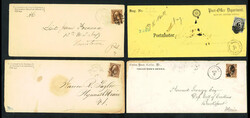 Early Commemoratives plus Officials on covers, 1873//1929, ...