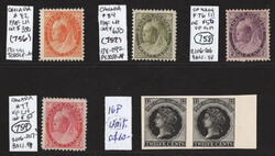 Canada &amp; Provinces, Small group of better items, about 25 mostly ...