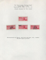 1934, Sphinx Letter Stamp, 1pi carmine, perf 14½ x 14, Small ...