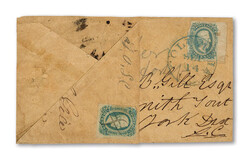 Turned Cover to Smith Turnout S.C. and then sent to a Lt., CSA #11 ...