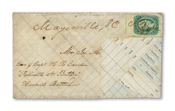 Adversity Cover made from a U.S. Army Medical Supply Form (Scott 11), ...