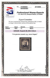 1923, 7¢ McKinley (Scott 559), o.g., never hinged, mathematically ...