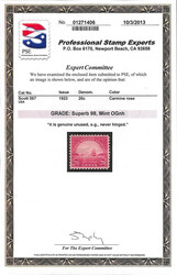 1923, 20¢ Golden Gate (Scott 567), o.g., never hinged, ...