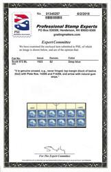 1923, $2 U.S. Capitol (Scott 572), top margin horizontal block of 12 ...