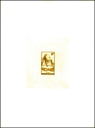 1934, 8¢ Zion National Park, perforated, Unique Modeling Essay ...
