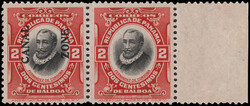 1918, 2c Córdoba, vermilion & black, type IV overprint, horizontal ...
