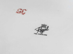 Royal Porzellan Henkelschale, Länge: ca. 25 cm, Höhe: ca. 20 cm ...