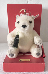 Steiff Coca Cola Polarbär. In OVP.  Automatically generated ...