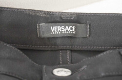 Versace Hose, Größe: 33, schwarz. Dazu Samsonite Handtasche zum ...