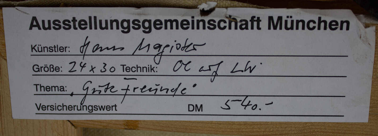 Image 3 for lot number 702 for Leininger Auktionshaus 99th Auction