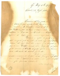 Brief Vorphilatelie  Automatically generated translation: Letter ...