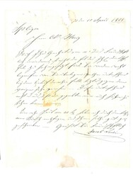 Brief Vorphilatelie  Automatically generated translation: Letter ...