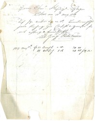 Brief Vorphilatelie  Automatically generated translation: Letter ...