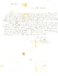 Brief Vorphilatelie  Automatically generated translation: Letter ...