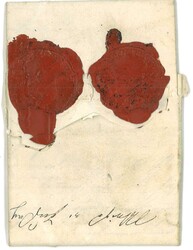 Brief Vorphilatelie  Automatically generated translation: Letter ...