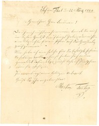 Brief Vorphilatelie  Automatically generated translation: Letter ...