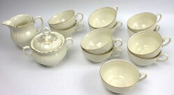 Resteservice Schirnding Bavaria mit Goldrand, bestehend aus 11 Tassen ...