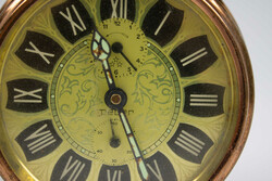 Vintage Kupfer Wecker von Peter mit 2 Glocken. Manuelle ...