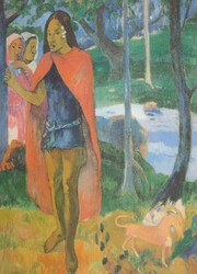 Kunstdruck "Der Zauberer von Hivaoa" Paul Gauguin (1848 - 1903) ...