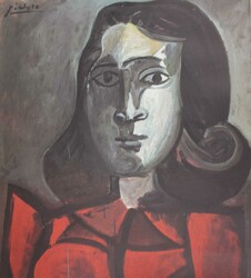 Kunstdruck "Portrait Dora Maar" Pablo Picasso (1881-1973). ...