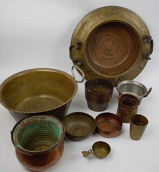 Lot Metallwaren aus Auflösung dabei Kupfer, etcAutomatically ...