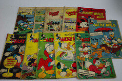 Walt Disneys - Lot Comic´s, Micky Maus, 1956, Ausgabe 15, 17, 19, 20 ...
