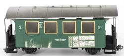 Märklin Minex 4401, Personenwagen 2. Klasse, grün, Spur 0e. ...