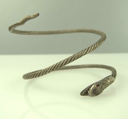 Handmade silver "Dragon" bangle. Silver tested