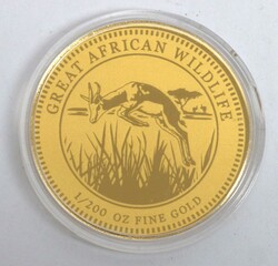 1/200 OZ Fine Gold Great Amerika Wild Life