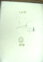 Holztablett mit Keramik Einlage, Grünstadt Keramik, 50er / 60er ...