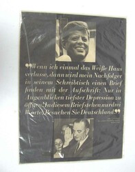 Quick - Sonderheft "Präsident Kennedy, Tod" Nr. 48a Jahrgang 16 - ...