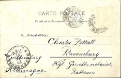 Postkarte "La Salle de Trente et Quarante" Souvenir de Monte Carlo, ...